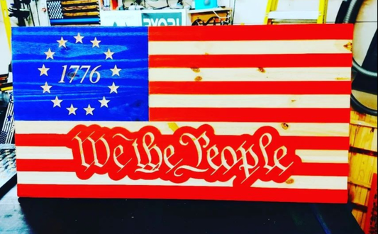 1776 Flag We the People