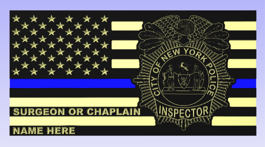 NYPD Inspector Flag