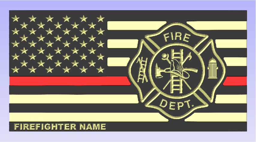 Fire Fighter Maltese Flag