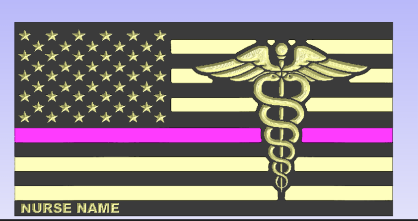 Nurse Medical Staff Flag