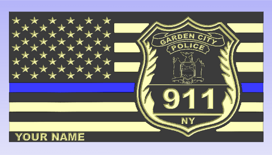 Garden City PD Flag