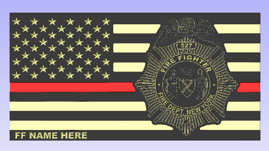 FDNY Shield Flag