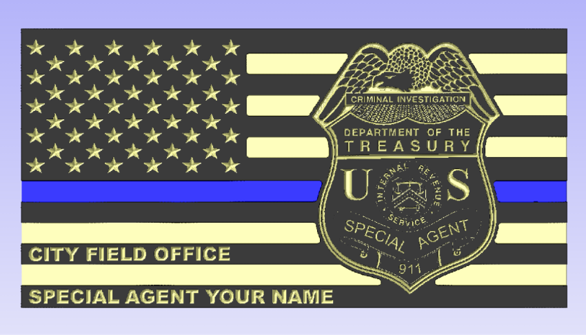 IRS Special Agent Flag