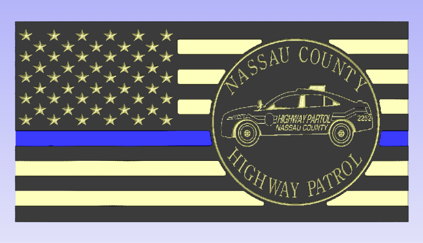 Nassau Highway Police Flag