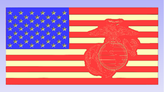 American Marine Flag